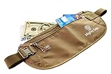 NEW Mighty Safe Undercover Money Belt, Travel Security Pouch, Waist Hidden Bag, Best Passport Holder, Travel Wallet for Mens and Womens