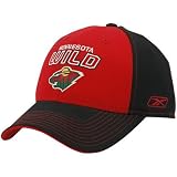 Reebok Minnesota Wild Red Official Team Adjustable Hat