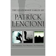 The Leadership Fables of Patrick Lencioni, Box Set, contains: The Five Temptations of a CEO; The Four Obsessions of an Extraordinary Executive; The Five Dysfunctions of a Team