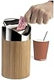 Cal-Mil 1717-60 Bamboo Counter Trash Bin