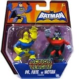 DC Batman Brave and the Bold Action League Mini Figure 2Pack Dr. Fate Vs. Wotan