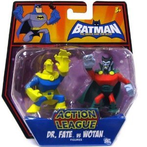  DC Batman Brave and the Bold Action League Mini Figure 2Pack Dr. Fate Vs. Wotan