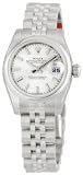 Rolex Datejust Silver Index Dial Jubilee Bracelet Ladies Watch 179160SSJ