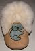 Tibet PLATEAU soft sole infant leather baby shoes BOOTIES with FLEECE koala