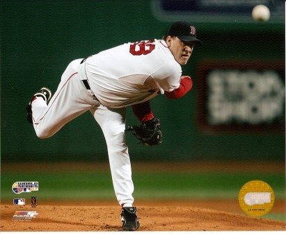 Curt Schilling Red Sox 2007 World Series 8x10 Photo