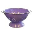 Enamel/ Stainless Steel Colander - Purple (5-qt.)