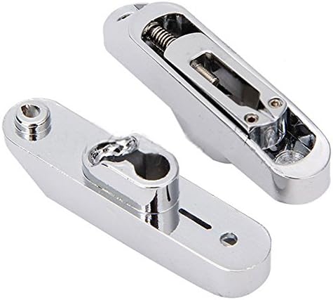 Chrome 4 String Bass Guitar Bridge-individual for Through Body String