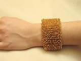 Porcupine 2 -- Beaded Bracelet 7-8 #740