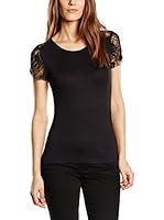 Assuili Camiseta Manga Corta (Negro)