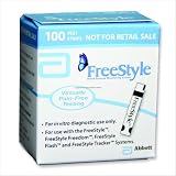 Freestyle Gluco Test Strips Medicare/Medicaid - 100 Ea
