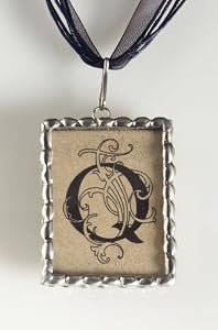 New Orleans Monogram Pendant Necklace - Q