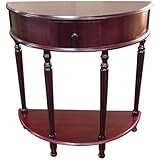 Frenchi Home Furnishing End Table/Side Table, Espresso Finish