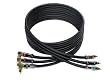 Accell B027C-007B Straight RCA UltraVideo Component Cable (6.6 Feet/2 Meters)
