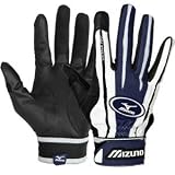  : Mizuno Vintage Pro Batting Glove G2 (Navy, XX-Large)