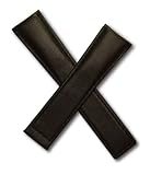 Black Smooth leather strap to fit TAG Heuer Monaco models starting CW21-, CX21- & WW21-.