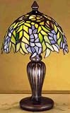 Meyda Tiffany Honey Locust Mahogany Bronze Tiffany Mini Table Lamp - MEY-30590