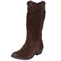 Bronx Women's Linus Boot,Brown Dirty Suede,41 EU (US Women's 11 M)