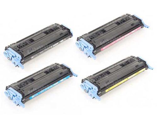 HP Color LaserJet CM1015mfp Toner Cartridge Set - Black, Cyan, Yellow, Magenta