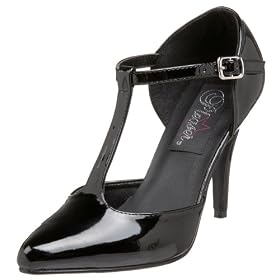 Pleaser Womens Vanity-415 DOrsay Pump