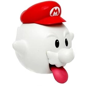  Super Mario Brothers Boo Ghost PVC 3 inch Figure
