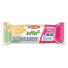 Multaben Vita Fitness Riegel Erdbeer-Vanille, 6er Pack (6 x 35 g)