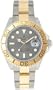 Rolex Yachtmaster Grey Index Dial Oyster Bracelet Two Tone Mens Watch 16623GYSO