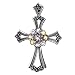 Silver Marcasite Pendants, Size: 36mm