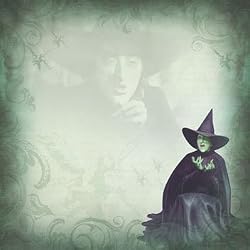 Wizard of Oz Scrapbooking Paper Wicked Witch Scene