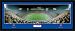 Nou Camp Stadium, Match in Action, 26x11 Framed Panoramic Print, FC Barcelona.