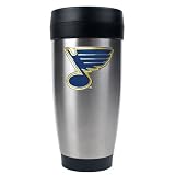 St. Louis Blues Stainless Steel Travel Tumbler -Primary Logo NHL Hockey
