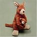 Canberra Kangaroo with Baby Plush Stuffed Animal, 15