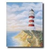 Beach Lake Lighthouse Ocean Landscape Home Decor Wall Picture 16x20 Art Print