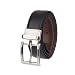 Tommy Hilfiger Reversible Leather Belt - Casual for Mens Jeans with Double Sided Strap and Silver Buckle , Black/Brown, 34