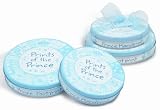 Mud Pie Baby Little Prince Plaster Prints Tins