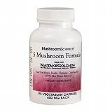 Immune Builder - 5 Mushroom Formula - 90 Vegetarian Capsules