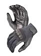 Hatch SOG-HKL100 Operator Hard Knuckle Leather Glove (Black, Medium)