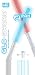 Video Games : Wii 2-Pack Glo Sword - Red and Blue