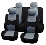 FH-FB050114 Univerisal Car Seat Cover Full Set Fb050 Gray/black