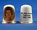 Porcelain China Collectable Thimble - First Lady - Lady Bird Johnson - Free Gift Box