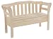 Kitchen & Housewares : Solid Wood Storage Bench - Unfinished FREE SHIPPING!