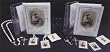 Clear Wallet First Communion Gift Set - Boys - Gift Rosary - Scapular - FC Pin - My Friend Jesus Missal Edition - Hard Cover - Clear Vinyl Wallet - Artwork from Cromo NB Milano Italy