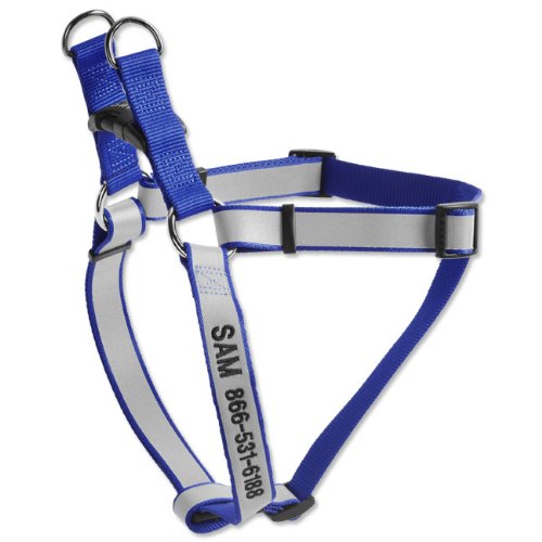 Orvis Reflective Embroidered Dog Harness Small Medium Dog Harness Blue