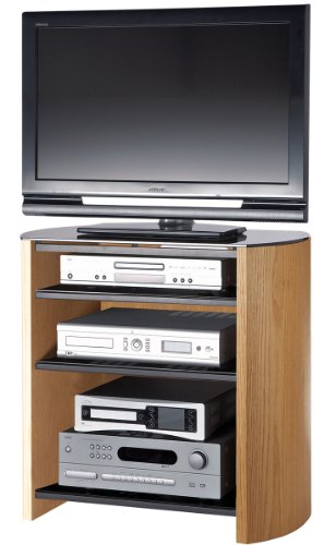 Buy Light Oak Veneer TV Stand for screens up to 37 inch Promo Offer