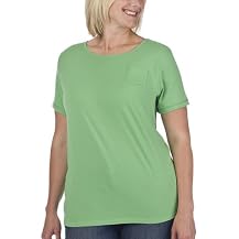 Merona&reg; Plus Short Sleeve Value Tee-Solid- Zillion Green