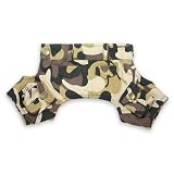 カモフラ（迷彩） パンツ [ ベージュ ] 犬服のボトムス・パンツ・ズボン 【S】