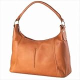 Leather Rivet Hobo Color: Vachetta Tan