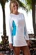 Long sleeve top w/ color block sides