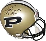 Drew Brees Autographed/Hand Signed Purdue Boilermakers Full Size Replica Helmet- Brees Hologram