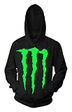 MONSTER SOLID M energy drink rob dyrdek fantasy factory BG HOODIE