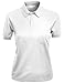 Xpril Women's Pique 180-200 Tc Dri Fit Collar Short Sleeve Polo T-Shirt